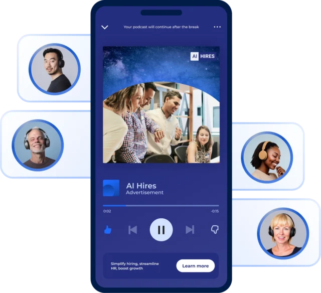 Audio banner