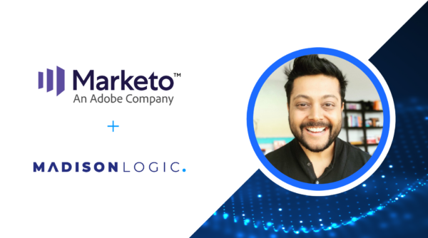 Marketo case study image with headshot of T.K. Kader, SVP Strategy and Alliances at Marketo