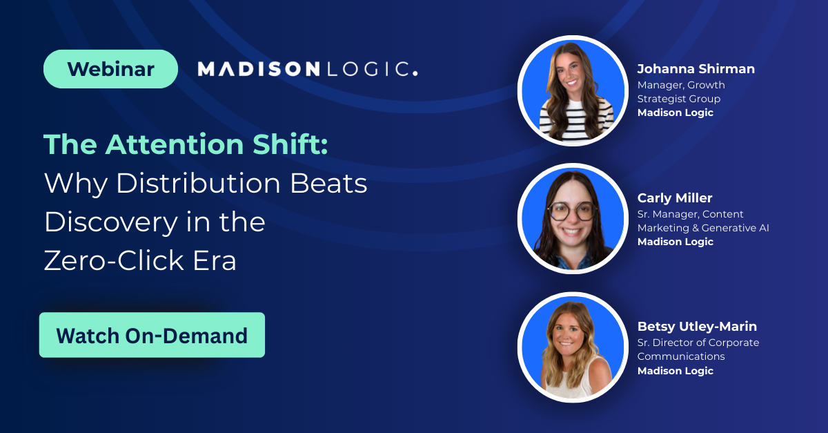 Advertisement for Zero Click Webinar