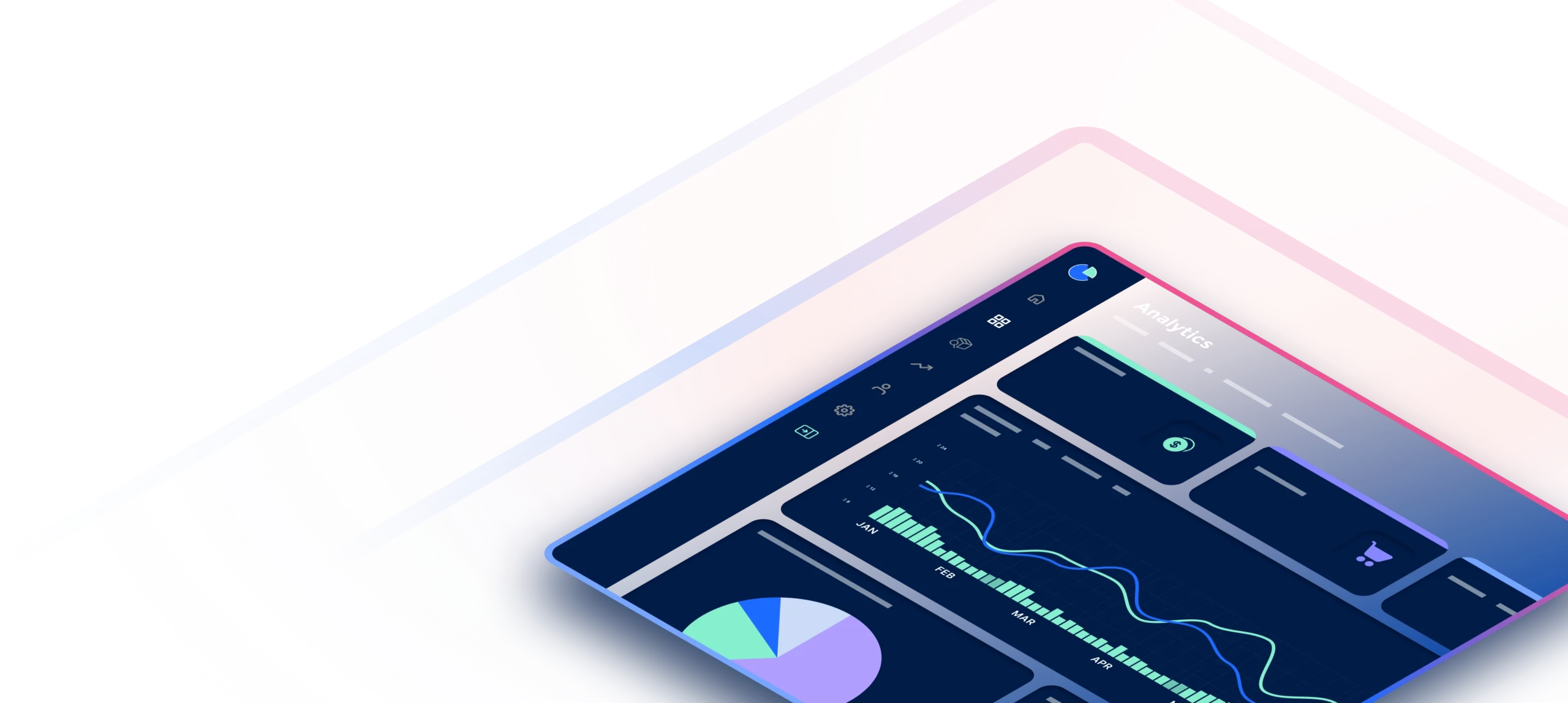 Analytics Dashboard Tablet Illustration